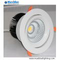 Meilleur prix encastré Triac Dimmable COB LED Down Light Downlight